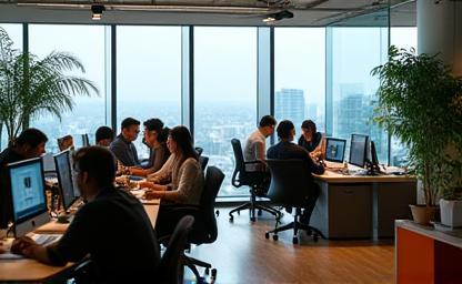MonetizePro team in office São Paulo